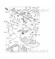 CHASSIS EQUIPMENT ELECTRIQUE pour Kawasaki KVF750 4X4I