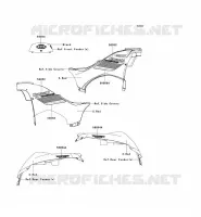 DECALS(S.RED) pour Kawasaki KVF750 4X4I