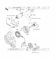 G&Eacute;N&Eacute;RATEUR pour Kawasaki KVF750 4X4I
