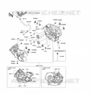 CARTER MOTEUR(S) pour Kawasaki KVF750 4X4I