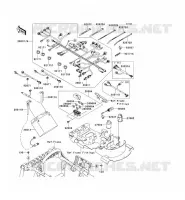 CHASSIS EQUIPMENT ELECTRIQUE pour Kawasaki KVF750 4X4I