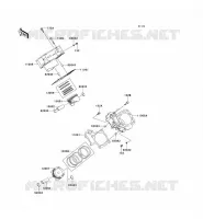 CYLINDRE/PISTON pour Kawasaki KVF750 4X4I