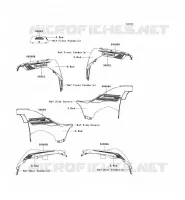 DECALS(S.RED) pour Kawasaki KVF750 4X4I
