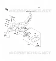 FEUX ARRI&Egrave;RE(S) pour Kawasaki KVF750 4X4I