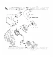 G&Eacute;N&Eacute;RATEUR pour Kawasaki KVF750 4X4I