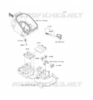 INJECTION CARBURANT pour Kawasaki KVF750 4X4I
