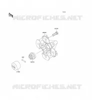 MOYEU AVANT pour Kawasaki KVF750 4X4I