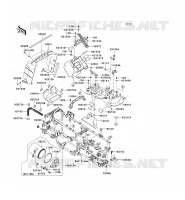 PIECE DE CADRE (COUVERTURE) pour Kawasaki KVF750 4X4I