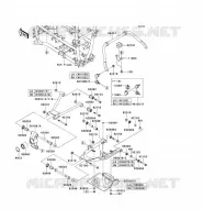 SUSPENSION ARRI&Egrave;RE pour Kawasaki KVF750 4X4I
