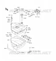RESERVOIR CARBURANT pour Kawasaki KVF750 4X4I