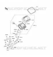 COMPTEURS pour Kawasaki KVF750 4X4