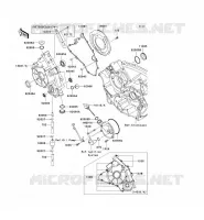COUVERCLES MOTEUR pour Kawasaki KVF750 4X4