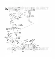 &Eacute;CHAPPEMENT pour Kawasaki KVF750 4X4