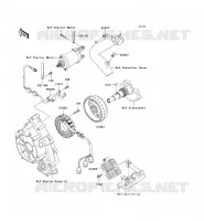 G&Eacute;N&Eacute;RATEUR pour Kawasaki KVF750 4X4