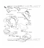 LABEL pour Kawasaki KVF750 4X4