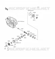 PIGNON CONIQUE AVANT pour Kawasaki KVF750 4X4