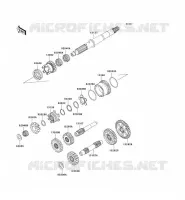 TRANSMISSION pour Kawasaki KVF750 4X4
