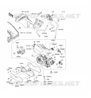 CARBU pour Kawasaki KVF750 4X4