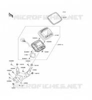 COMPTEURS pour Kawasaki KVF750 4X4