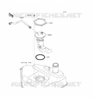 POMPE A ESSENCE pour Kawasaki KVF750 4X4