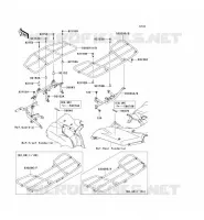PORTE BAGAGE (S) pour Kawasaki KVF750 4X4