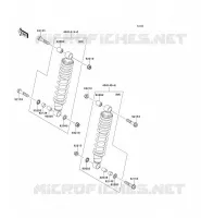 AMORTISSEUR pour Kawasaki KVF750 4X4I