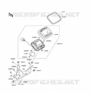 COMPTEURS pour Kawasaki KVF750 4X4I