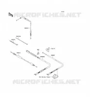 CABLES pour Kawasaki KVF750 4X4I