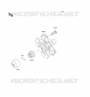 MOYEU AVANT pour Kawasaki KVF750 4X4I