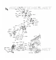 ARBRE DE DIRECTION pour Kawasaki KVF750 4X4I EPS