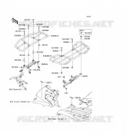 PORTE BAGAGE (S) pour Kawasaki KVF750 4X4I EPS