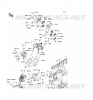 ARBRE DE DIRECTION pour Kawasaki BRUTE FORCE 750 4X4I EPS