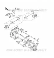 CH&Acirc;SSIS pour Kawasaki BRUTE FORCE 750 4X4I EPS