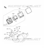 COMPTEURS pour Kawasaki BRUTE FORCE 750 4X4I EPS