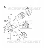 COUVERCLES MOTEUR pour Kawasaki BRUTE FORCE 750 4X4I EPS
