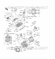 CULASSE pour Kawasaki BRUTE FORCE 750 4X4I EPS