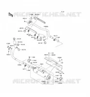 &Eacute;CHAPPEMENT pour Kawasaki BRUTE FORCE 750 4X4I EPS