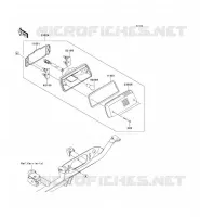 FEUX ARRI&Egrave;RE(S) pour Kawasaki BRUTE FORCE 750 4X4I EPS