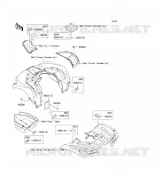 LABEL pour Kawasaki BRUTE FORCE 750 4X4I EPS