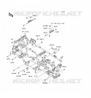 SUPPORT MOTEUR pour Kawasaki BRUTE FORCE 750 4X4I EPS