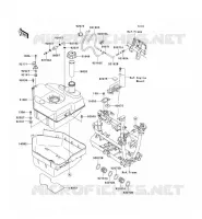 RESERVOIR CARBURANT pour Kawasaki KVF750 4X4I EPS