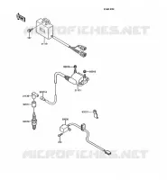 BOBINE D'ALLUMAGE pour Kawasaki AR125