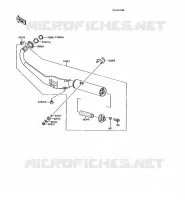 &Eacute;CHAPPEMENT pour Kawasaki AR125