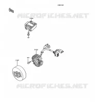 G&Eacute;N&Eacute;RATEUR pour Kawasaki AR125