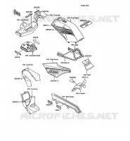 LABEL pour Kawasaki AR125