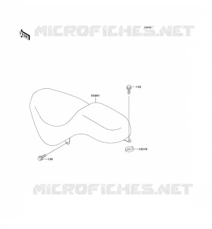 SELLE Kawasaki MOTOS 125 2000 ELIMINATOR 125  BN125-A3