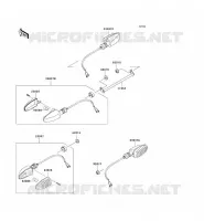 CLIGNOTANTS pour Kawasaki WIND125