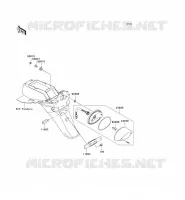 FEUX ARRI&Egrave;RE(S) pour Kawasaki WIND125