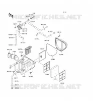 FILTRE A AIR pour Kawasaki WIND125