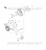 G&Eacute;N&Eacute;RATEUR pour Kawasaki WIND125